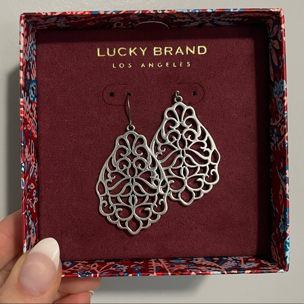 Lucky Brand Silver Earrings